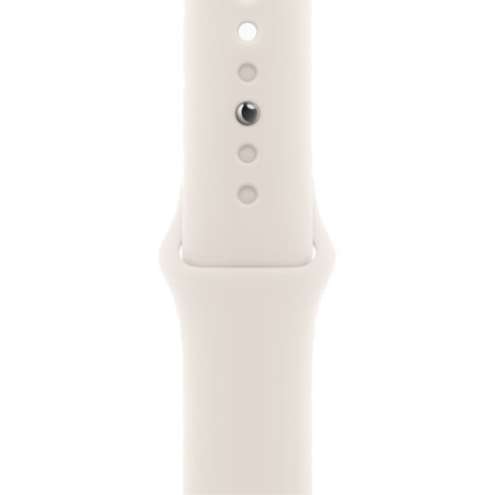 Часы Apple Watch SE (2024) 40mm Aluminium Case (Starlight), Sport Band (Starlight) M/L