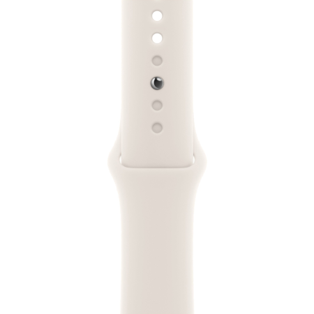 Часы Apple Watch SE 3 (2025), 44 mm, Starlight Aluminum, ремешок Sport Band Starlight M/L