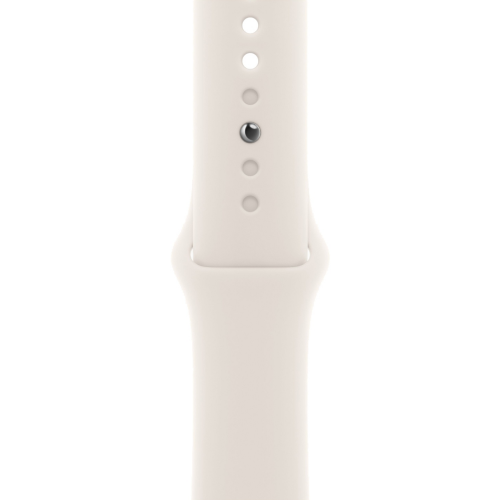 Apple Watch SE 3 (2025), 40 mm, Starlight Aluminum, ремешок Sport Band Starlight S/M