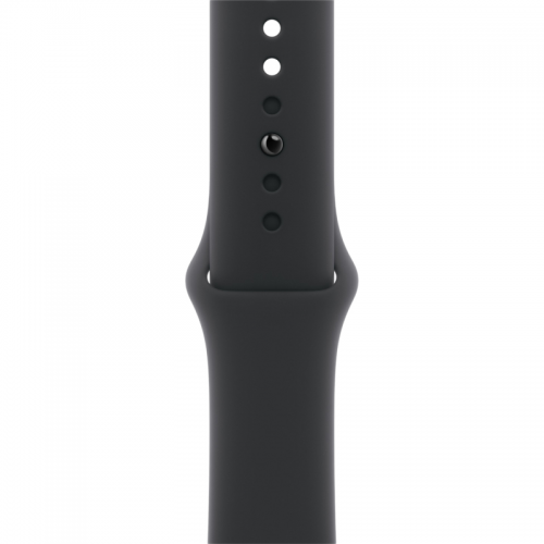 Apple Watch Series 11, 42 мм, Jet Black Aluminum, ремешок Sport Band Black M/L