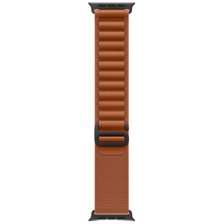 Часы Apple Watch Ultra 3, 49 мм, Black Titanium, ремешок Alpine Terra Cotta цвета L