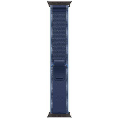 Часы Apple Watch Ultra 3, 49 мм, Black Titanium, ремешок Trail цвета Blue/Bright Blue M/L