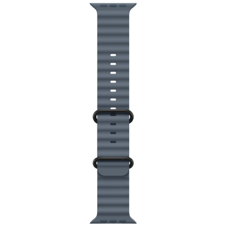 Часы Apple Watch Ultra 3, 49 мм, Black Titanium, ремешок Ocean цвета Anchor Blue