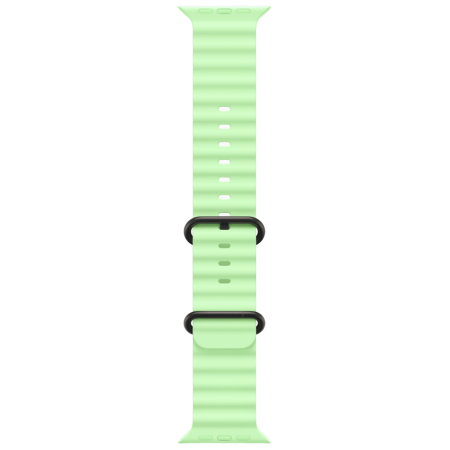 Часы Apple Watch Ultra 3, 49 мм, Black Titanium, ремешок Ocean цвета Neon Green