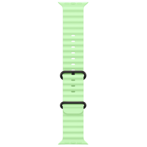 Apple Watch Ultra 3, 49 мм, Black Titanium, ремешок Ocean цвета «зелёный неон»