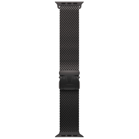 Часы Apple Watch Ultra 3, 49 мм, Black Titanium, ремешок Milanese Black цвета L