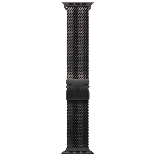 Apple Watch Ultra 3, 49 мм, Black Titanium, ремешок Milanese чёрного цвета M