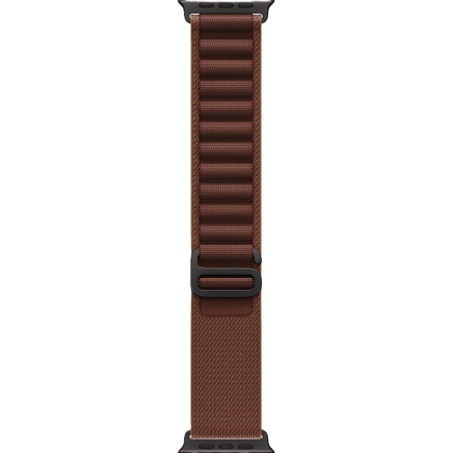 Apple Watch Ultra 4, 49 мм, Black Titanium, Burgundy Alpine Loop (M)