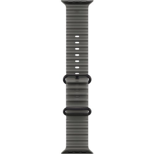 Apple Watch Ultra 4, 49 мм, Black Titanium, Translucent Black Ocean Band