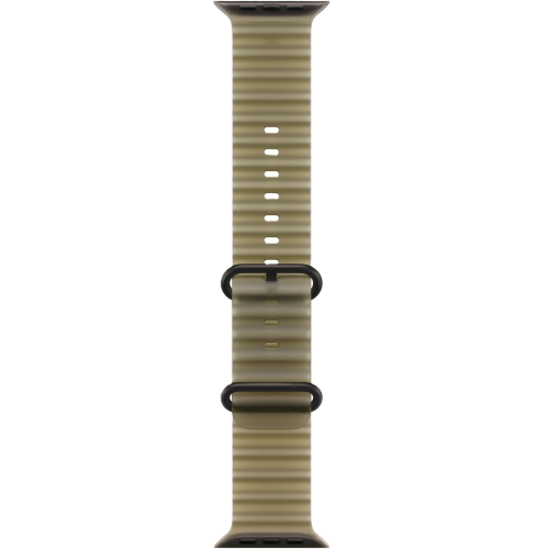 Apple Watch Ultra 4, 49 мм, Black Titanium, Translucent Kelp Ocean Band