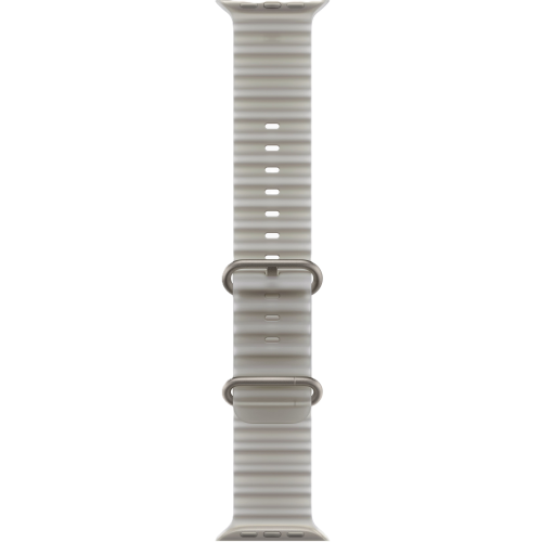 Apple Watch Ultra 4, 49 мм, Natural Titanium, Translucent Gray Ocean Band