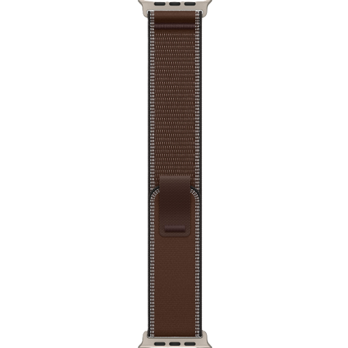 Apple Watch Ultra 4, 49 мм, Natural Titanium, Dark Umber Trail Loop (S/M)