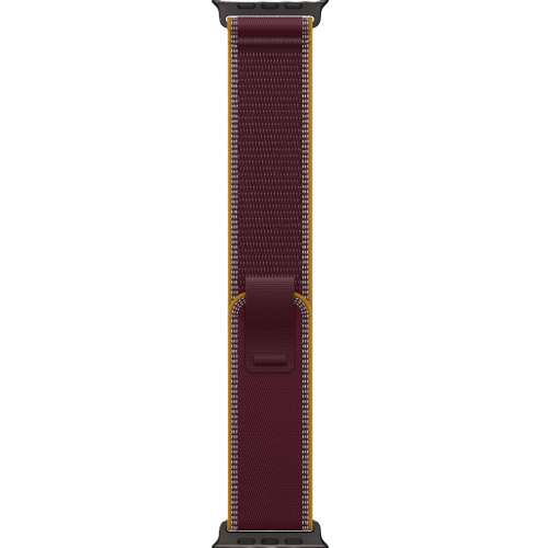 Apple Watch Ultra 4, 49 мм, Black Titanium, Burgundy Trail Loop (M/L)