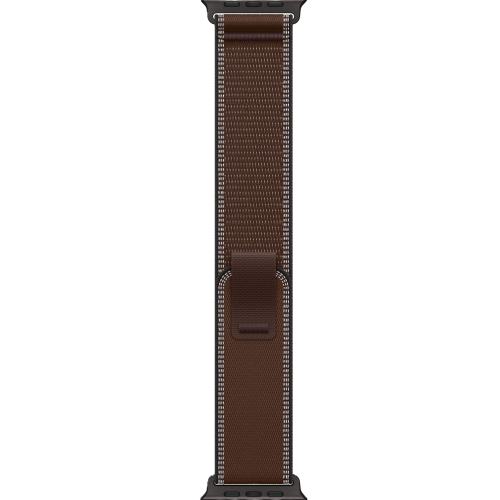 Apple Watch Ultra 4, 49 мм, Black Titanium, Dark Umber Trail Loop (S/M)