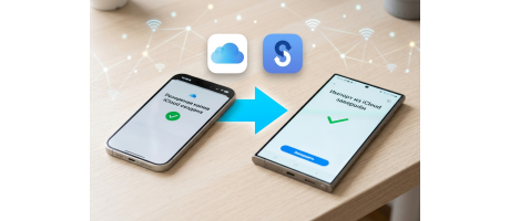 Как передать данные с iPhone на Samsung Galaxy через iCloud и Smart Switch?