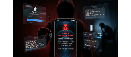 Мошенничество с Apple ID: как злоумышленники блокируют iPhone через iCloud и вымогают деньги