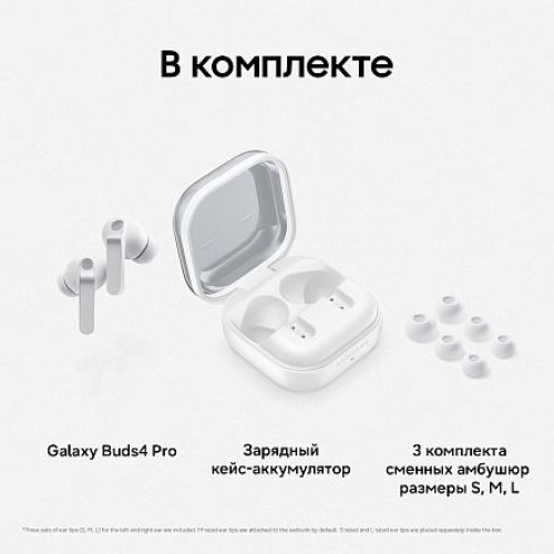 Samsung Galaxy Buds4 Pro Белые