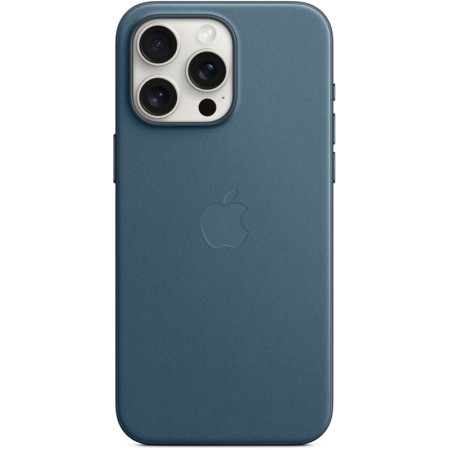 Чехол MagSafe FineWoven для iPhone 15 Pro Max, pacific blue