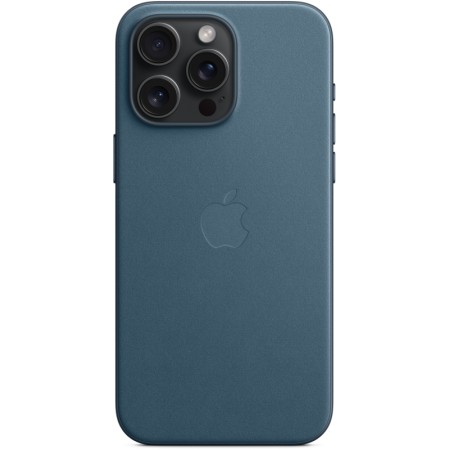 Чехол MagSafe FineWoven для iPhone 15 Pro Max, pacific blue