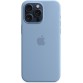 Чехол MagSafe для iPhone 15 Pro Max, winter blue