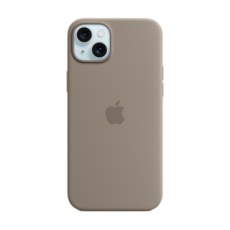 Чехол MagSafe для iPhone 15, силикон, clay