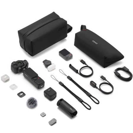 Экшн-камера DJI Osmo Pocket 4P Vlog Combo, Black