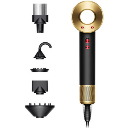 Фен Dyson Supersonic HD07 «Onyx/Gold»