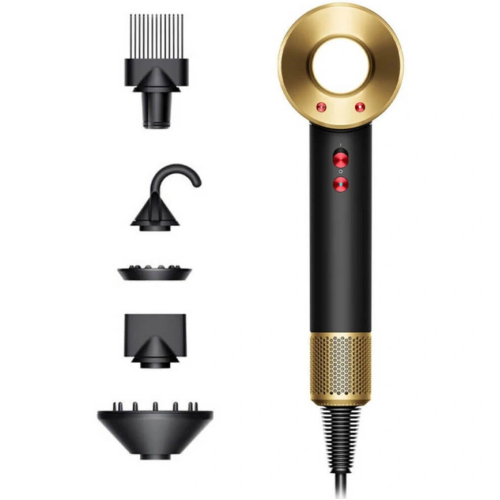 Фен Dyson Supersonic HD07 «Onyx/Gold»