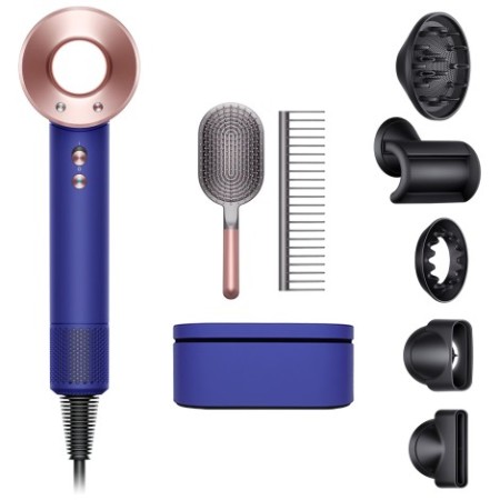 Фен Dyson Supersonic HD07 + Кейс «Vinca Blue/Rose» + 2 расчески