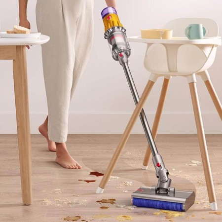 Пылесос Dyson V12S Detect Slim Submarine SV46 «Yellow/Nickel»