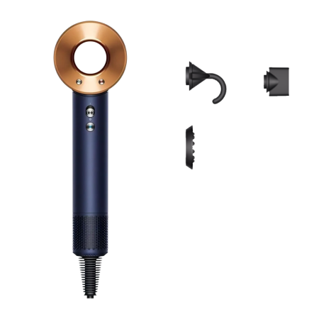 Фен Dyson Supersonic HD08 «Prussian Blue/Rich Copper» (3  насадки)