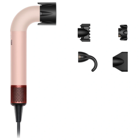 Фен Dyson Supersonic R Pro HD17 «Kanzan Pink» для прямых волос (Straight+Wavy) с кейсом