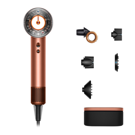 Фен Dyson Supersonic Nural HD16  «Amber Silk» с кейсом, EU (наша вилка)