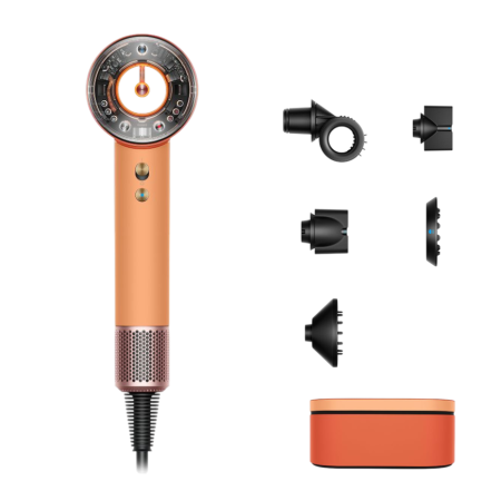 Фен Dyson Supersonic Nural HD16  «Apricot Topaz» с кейсом, EU (наша вилка)