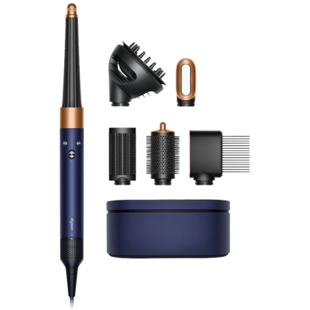 Стайлер Dyson Airwrap i.d. Long HS08 Diffuse «Blue/Copper», (наша вилка)