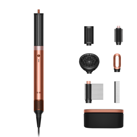 Стайлер Dyson Airwrap Complete Long HS09 Coanda 2x Diffuse (Curly+Coily) «Amber Silk»