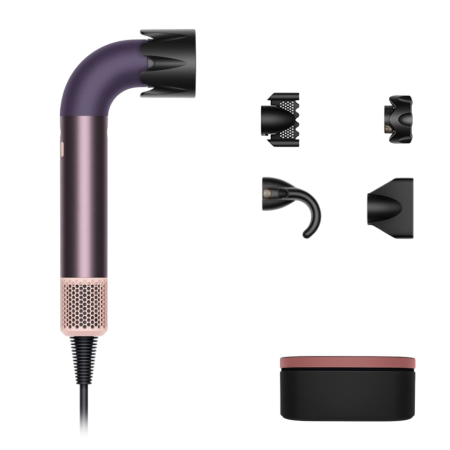 Фен Dyson Supersonic R Pro HD17 «Jasper Plum» для прямых волос (Straight+Wavy) с кейсом