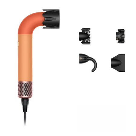 Фен Dyson Supersonic R Pro HD17 «Ceramic Apricot/Topaz» для прямых волос (Straight+Wavy)