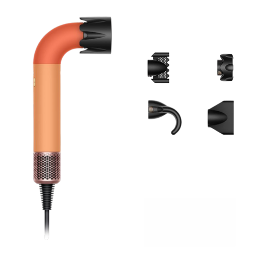 Dyson Supersonic R Pro HD17 «Ceramic Apricot/Topaz» для прямых волос (Straight+Wavy)