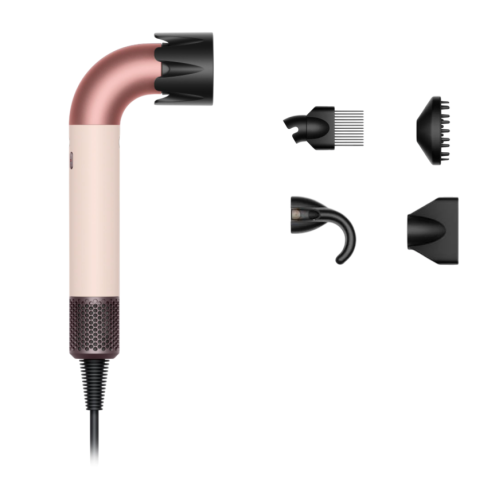 Dyson Supersonic R Pro HD17 «Ceramic Pink/Rose Gold» для кудрявых волос (Curly+Coily)