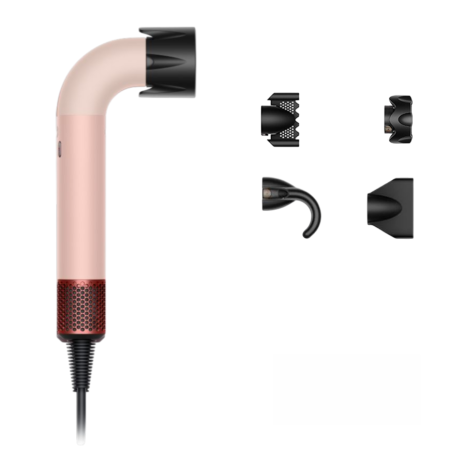 Фен Dyson Supersonic R Pro HD17 «Kanzan Pink» для прямых волос (Straight+Wavy)