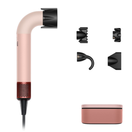 Фен Dyson Supersonic R Pro HD17 «Kanzan Pink» для прямых волос (Straight+Wavy) с кейсом