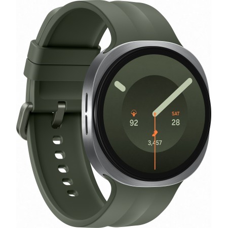Умные часы Samsung Galaxy Watch9 44 мм Серебристый/Зеленый