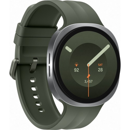 Samsung Galaxy Watch9 LTE 44 мм Серебристый/Зеленый