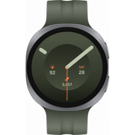 Умные часы Samsung Galaxy Watch9 44 мм Серебристый/Зеленый