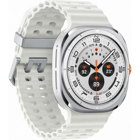 Умные часы Samsung Galaxy Watch Ultra 2025 47мм LTE, белый титан/белый