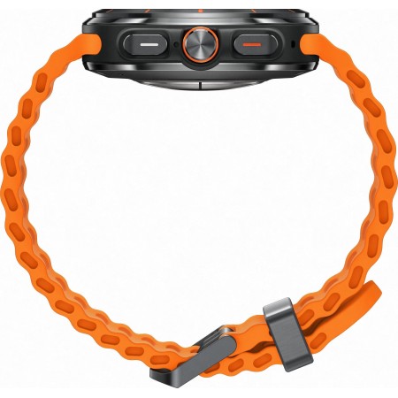 Умные часы Samsung Galaxy Watch Ultra 47мм LTE, серый титан/оранжевый