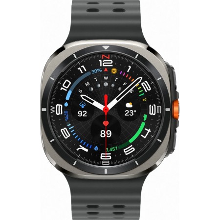 Умные часы Samsung Galaxy Watch Ultra 47мм LTE, серебристый титан/серый