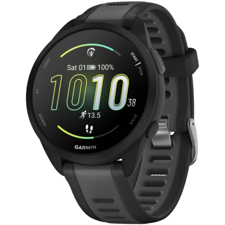 Умные часы Garmin Forerunner 165 Music (010-02863-30) Black/Slate Gray