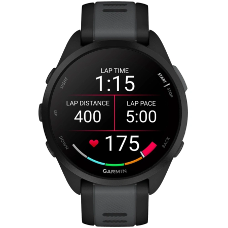 Умные часы Garmin Forerunner 165 Music (010-02863-30) Black/Slate Gray